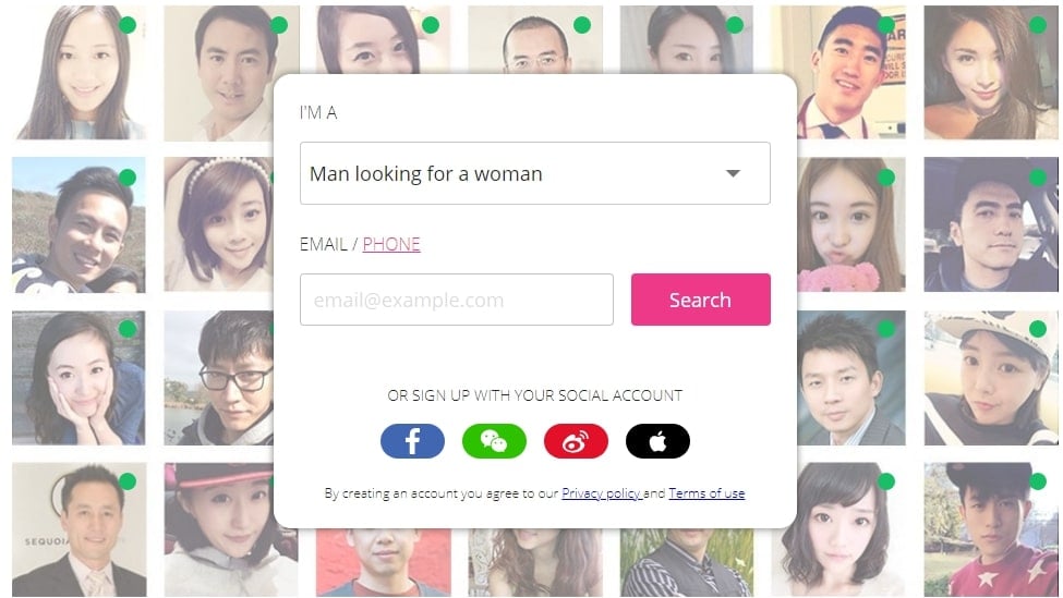 Chinese dating app in İzmir