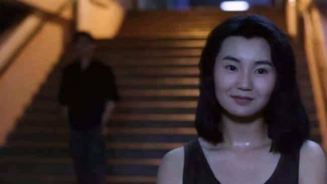 Chinese actresses Maggie Cheung Movie As Tears Go By
