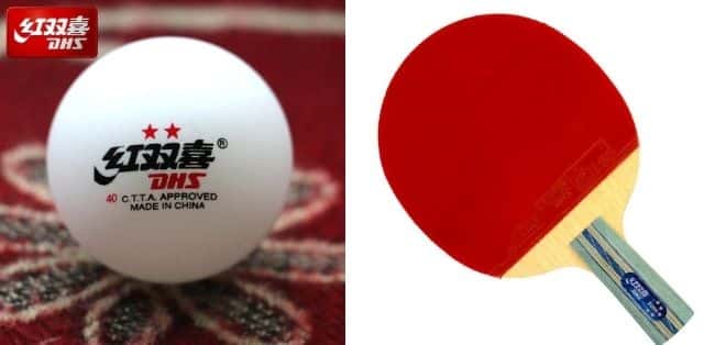 Chinese table tennis brands DHS