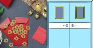 Feng Shui Coins Front Door