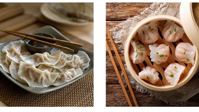 Different dumplings in the book