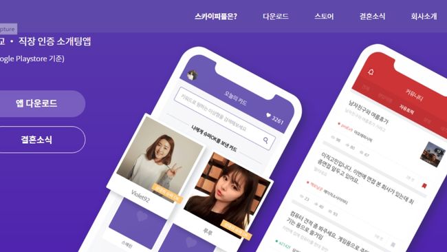 Korean dating site Sky People