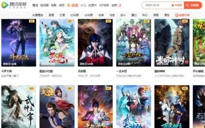 Chinese anime sites tencent video