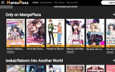 manga sites Manga Plaza