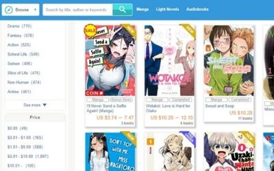 where to buy manga Book Walker