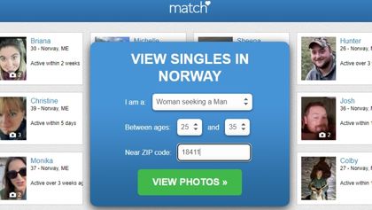 Norwegian dating app Match Norway